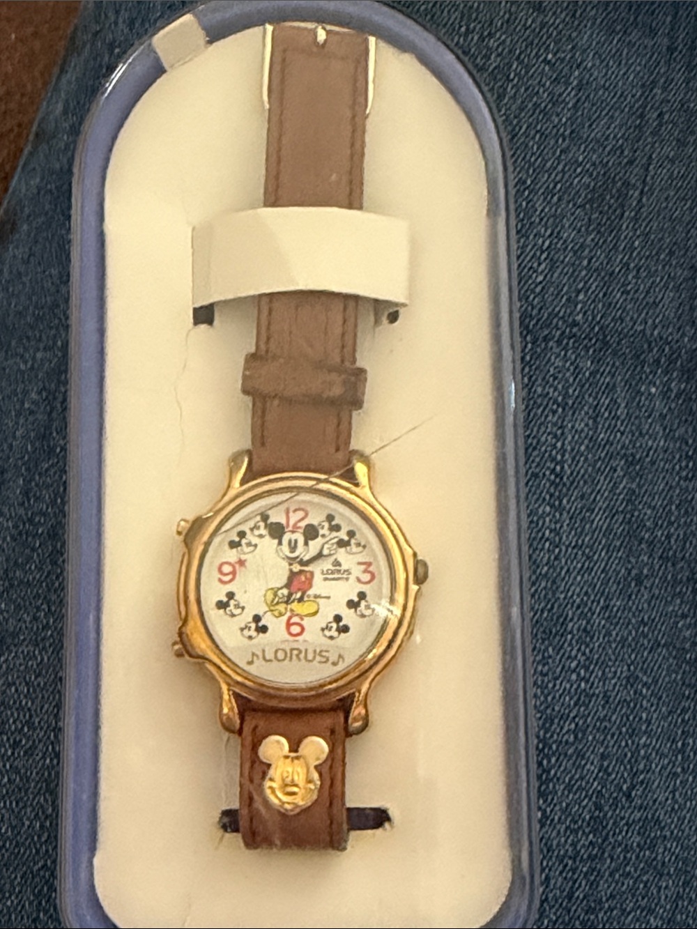 Vintage Lorus Mickey Seiko Watch